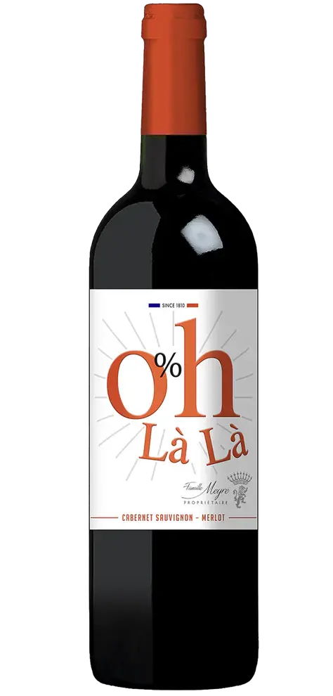 ohlàlà, rouge sans alcool du Médoc