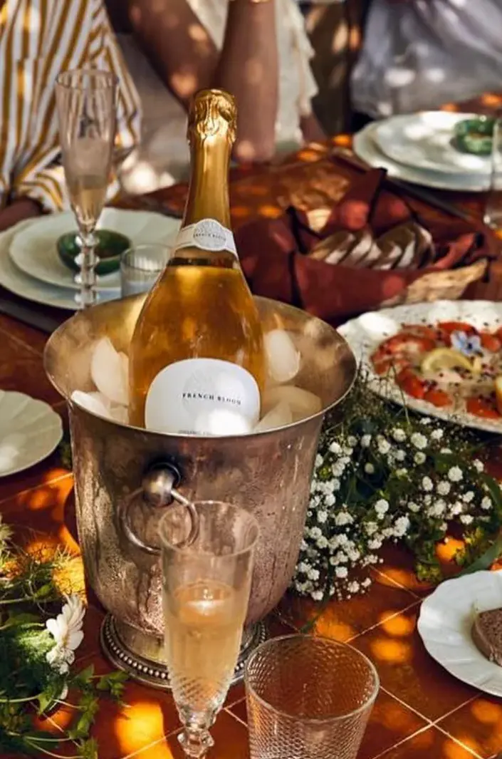 Apéritif dinatoire chic avec French bloom