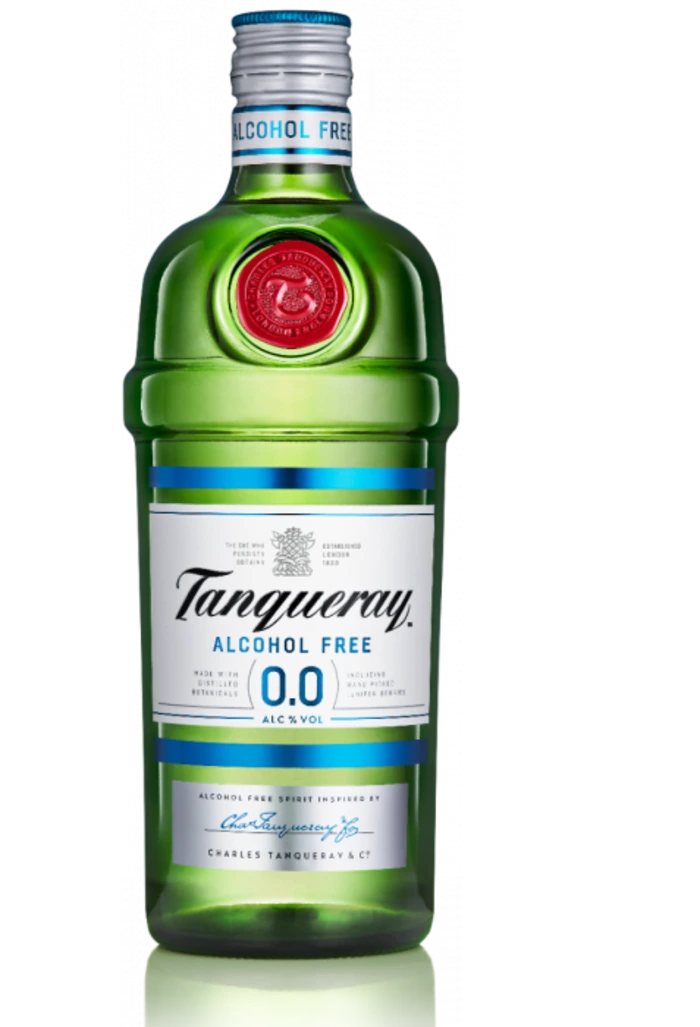 Tanqueray 0.0% sans alcool avec tonic et citron